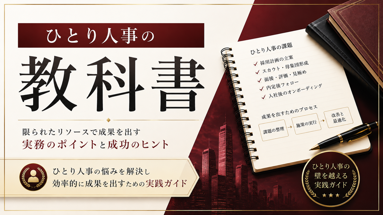 ひとり人事の教科書