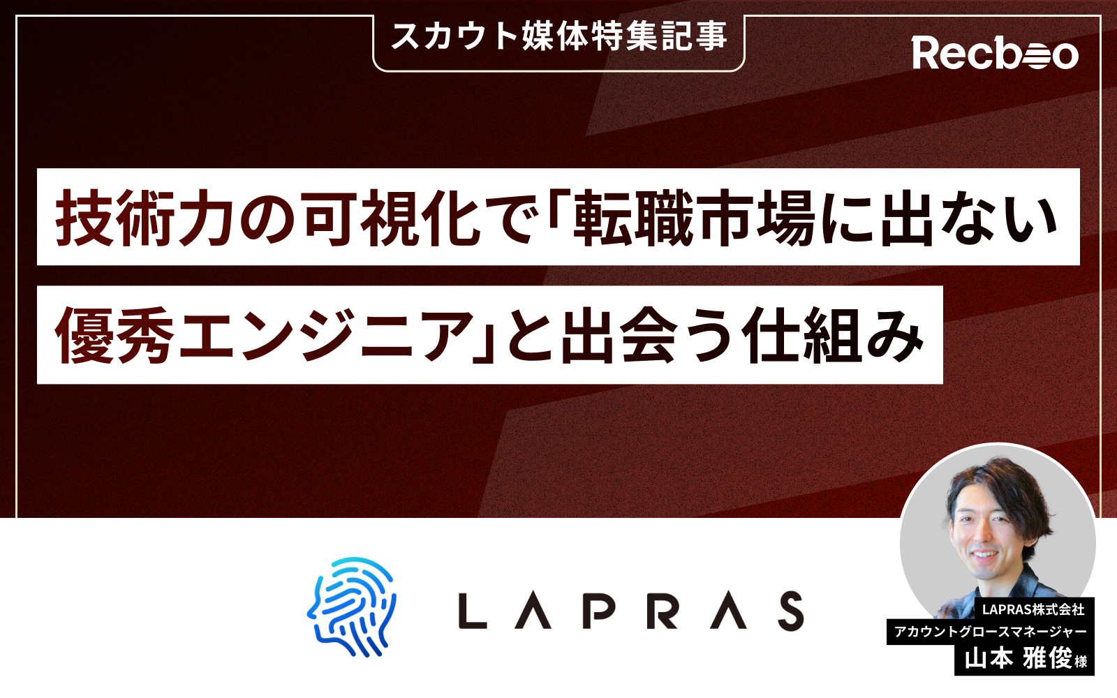 【媒体インタビュー】技術力の可視化で「転職市場に出ない優秀エンジニア」と出会う仕組み